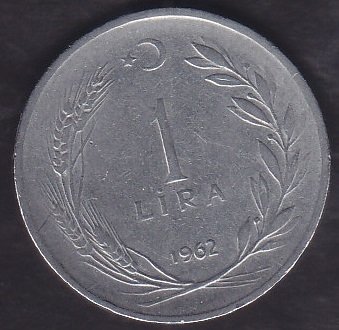 1962 YILI 1 LİRA