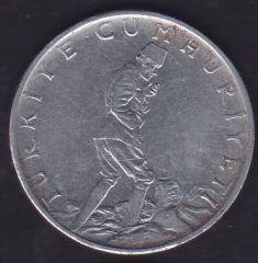 1976 Yılı 2.5 Lira Ters
