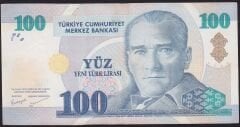 8.Emisyon 100 YTL A32 211192 Çok Temiz+