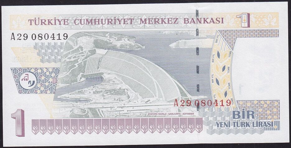 8.Emisyon 1 YTL A29 080419 Çil