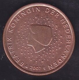 Avrupa Birliği 5 Euro Cent 2007 Hollanda