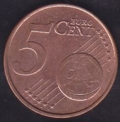 Avrupa Birliği 5 Euro Cent 2007 Hollanda