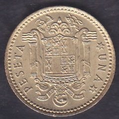 İspanya 1 Peseta 1975