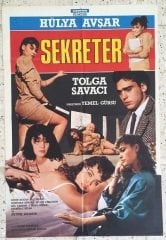 HÜLYA AVŞAR - TOLGA SAVACI - SEKRETER - FİLM AFİŞİ