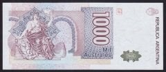 Arjantin 1000 Australes 1988 Çil Pick 329c