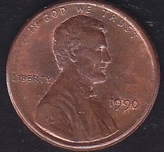 Amerika 1 Cent 1990