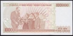 7.Emisyon 3.Tertip 100000 Lira F64 412024 Çilaltı Çil