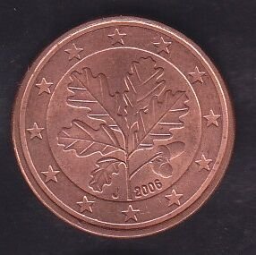 Avrupa Birliği 5 Euro Cent 2006 J Almanya