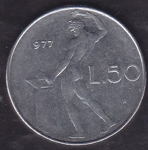 İtalya 50 Lire 1977