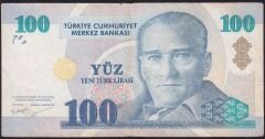 8.Emisyon 100 YTL A37 377773 Çok Temiz