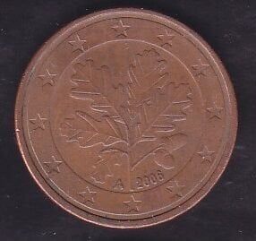 Avrupa Birliği 5 Euro Cent 2006 A Almanya