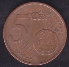 Avrupa Birliği 5 Euro Cent 2006 A Almanya