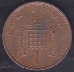 İngiltere 1 Penny 1990
