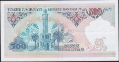 7.Emisyon 2.Tertip 500 Lira D11 641005 Ççt +