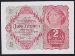 Avusturya 2 Kronen 1922 Çil Pick 74
