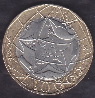 İtalya 1000 Lire 1997