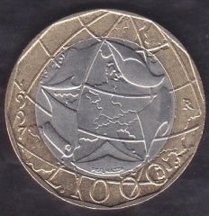 İtalya 1000 Lire 1997