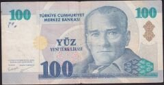 8.Emisyon 100 YTL A48 319888 Çok Temiz