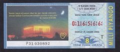 2006 9 KASIM TAM BİLET eski para