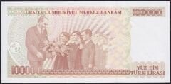 7.Emisyon 3.Tertip 100000 Lira F14 135535 Çilaltı Çil