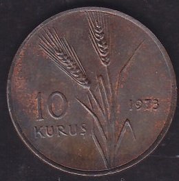 1973 Yılı 10 Kuruş