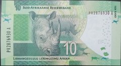 South Africa 10 Rand 2013-2016 Çil Pick 138b