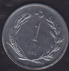 1980 YILI 1 LİRA ÇİLALTI