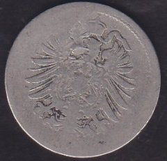 ALMANYA 10 FENİK 1875 (NET OKUNMUYOR)