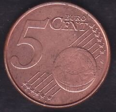 Avrupa Birliği 5 Euro Cent 2005 Belçika
