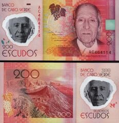 Cape Verde 200 Escudos 2014 Çil Polimer Pick 71