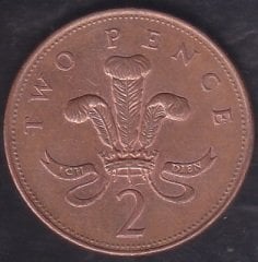 İngiltere 2 Pence 2002