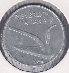 İtalya 10 Lire 1988