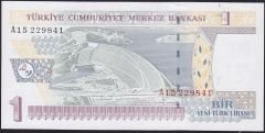 8.Emisyon 1 YTL A15 229841 Çil