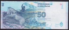 Arjantin 50 Pesos 2015 Çil Pick362 Hatıra