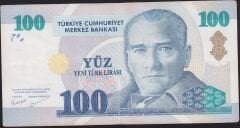 8.Emisyon 100 YTL A53 069815 Çok Temiz+
