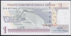 8.Emisyon 1 YTL A14 477085 Çil