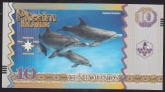 FANTAZİ PARA PİTCAİRN İSLAND 10 POUND KRALİÇE ÇİL AA005728