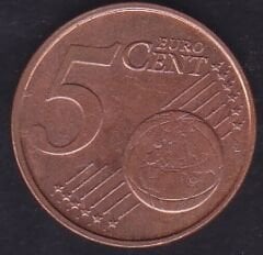 Avrupa Birliği 5 Euro Cent 2005 Hollanda