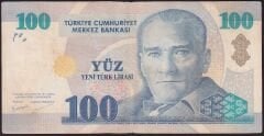 8.Emisyon 100 YTL A57 783296 Çok Temiz
