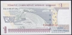 8.Emisyon 1 YTL A13 963726 Çil