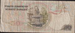 6.Emisyon 1.Tertip 50 Lira G62 295105 Temiz