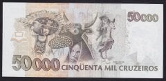 BREZİLYA 50000 CRUZEİROS 1992 ÇİL