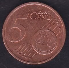 Avrupa Birliği 5 Euro Cent 2005 A Almanya