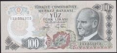 6.Emisyon 2.Tertip 100 Lira I33 551375 Çil