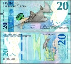 Curacao 20 Gulden 2025 Çil Pick 2