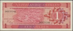 Hollanda Antilleri 1 Gulden 1970 Çil Pick 20
