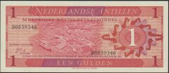 Hollanda Antilleri 1 Gulden 1970 Çil Pick 20