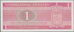 Hollanda Antilleri 1 Gulden 1970 Çilaltı Çil Pick 20