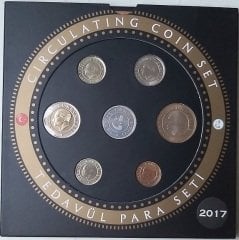 2017 Yılı Darphane Tedavül Para Seti Çil