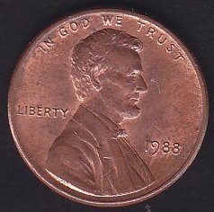 Amerika 1 Cent 1988